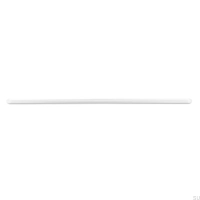 Tirador para mueble alargado 2481 320 Metal Blanco Mate