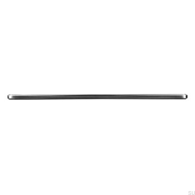 Tirador para mueble alargado 2481 320 Plata envejecida