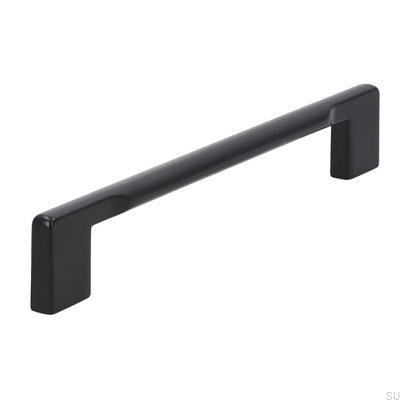 Tirador para mueble alargado 2496 160 Metal Negro Mate