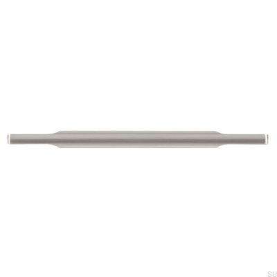 Tirador para mueble alargado 2496 160 Plata cepillado