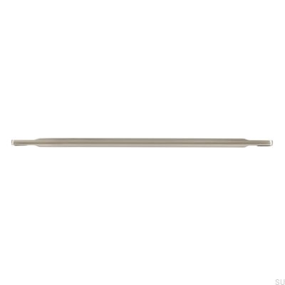 Tirador para mueble alargado 2496 320 Plata Cepillado