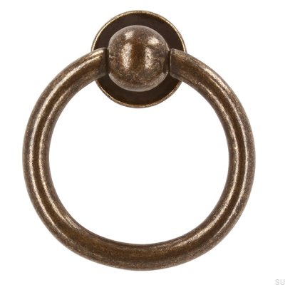Tirador para mueble redondo 2499 Bronce Antiguo