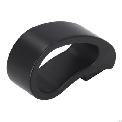 Pomo para mueble 2501 Metal Negro Mate