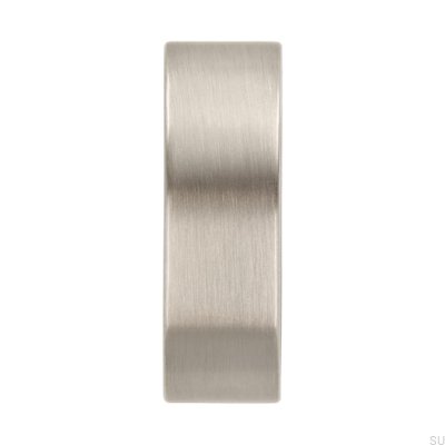 Pomo para mueble 2501 Plata Cepillado