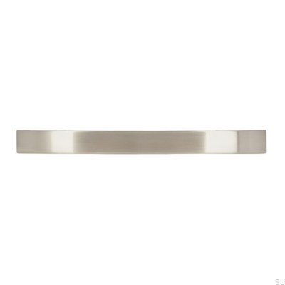 Tirador para mueble alargado 2502 128 Plata cepillado
