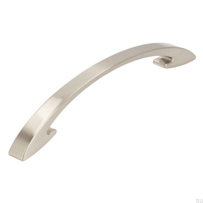 Tirador para mueble alargado 2502 160 Plata cepillado