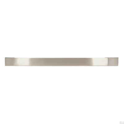 Tirador para mueble alargado 2502 160 Plata cepillado