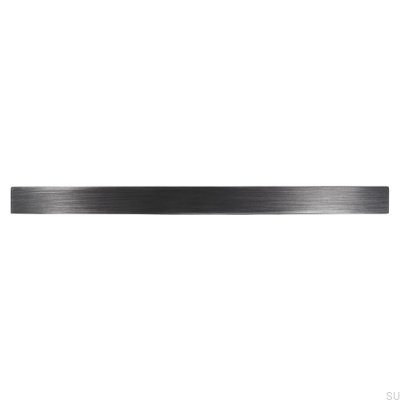 Tirador para mueble alargado 2502 160 Plata Antigua Cepillado