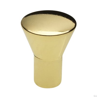 Pomo para mueble 819 Oro Pulido