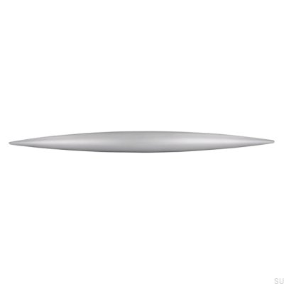 Tirador para mueble alargado 809 128 Plata Mate
