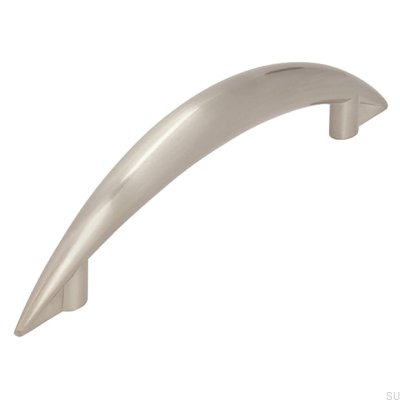 Tirador para mueble alargado 809 96 Plata Cepillado