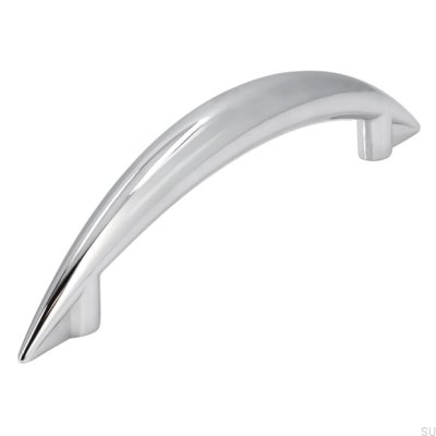 Tirador para mueble alargado 809 96 Cromo brillo