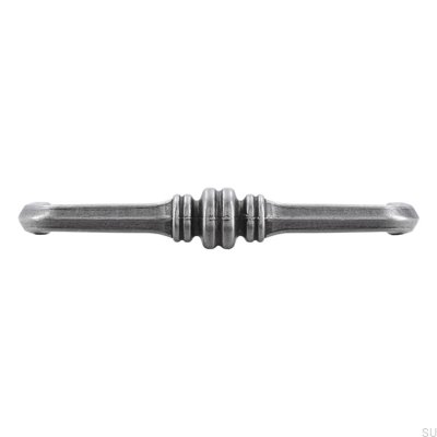 Tirador para mueble alargado 563 96 Plata Antigua