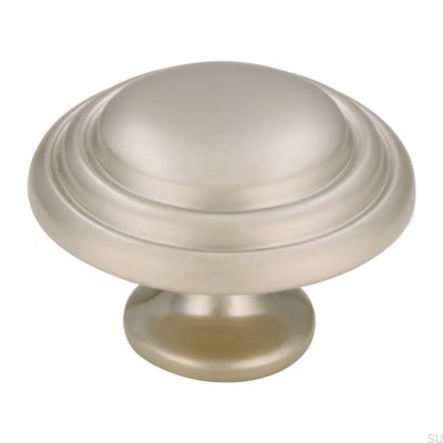 Pomo para mueble 489 35 Plata Mate