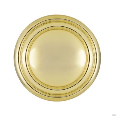 Pomo para mueble 489 30 Oro Pulido