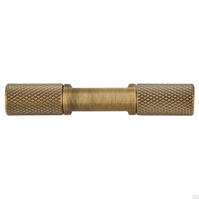 Pomo para mueble T-Bar 2509 Oro Antiguo Cepillado