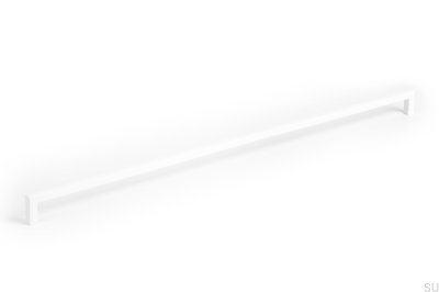 Tirador para mueble alargado U 0056492 Metal Blanco Mat