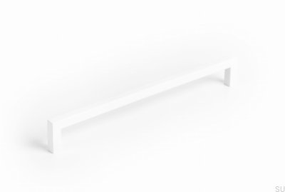 Tirador para mueble alargado U 0056192 Metal Blanco Mat