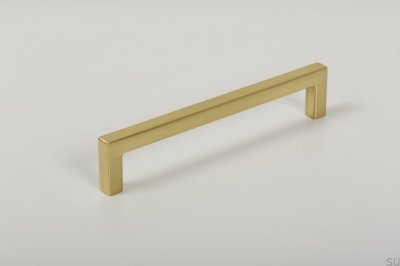 Tirador para mueble alargado U 0056128 Oro cepillado