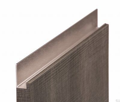 Tirador para mueble Jey 147 Aluminio Plata