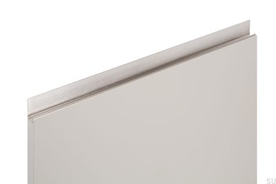 Tirador para mueble Edge Jey 497 Aluminio Plata