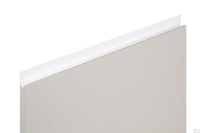 Tirador para mueble Jey 497 Aluminio Blanco Mate
