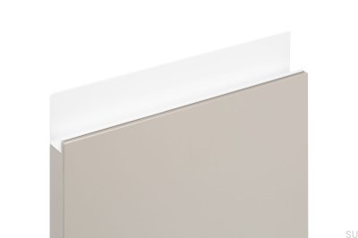 Tirador para mueble Jey 247 Aluminio Blanco Mate