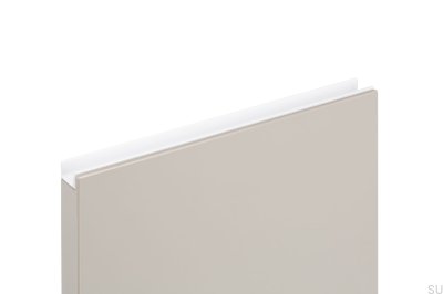 Tirador para mueble Edge Jey2 247 Aluminio Blanco Mate