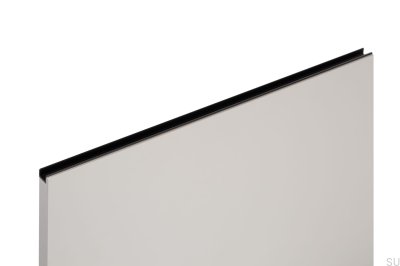 Tirador para borde de mueble Jey2 447 Aluminio negro