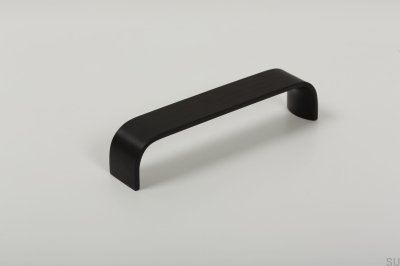 Tirador para mueble Sense Mini 96 ranurado aluminio negro