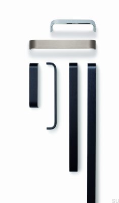 Tirador para mueble ranurado Sense Mini 256 Plata Cepillado