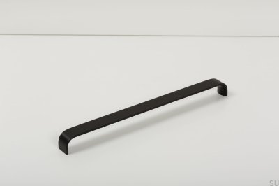 Tirador para mueble ranurado Sense 320 Aluminio negro