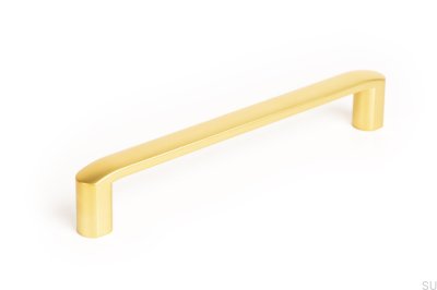 Tirador para mueble alargado Roma 160 Oro cepillado