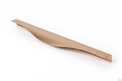 Tirador para mueble Noma edge 0254256 Aluminio Oro Cepillado Cava