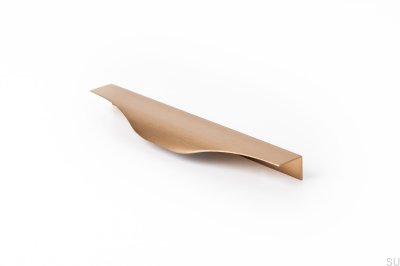 Tirador para mueble Noma edge 0254128 Aluminio Oro Cepillado Cava