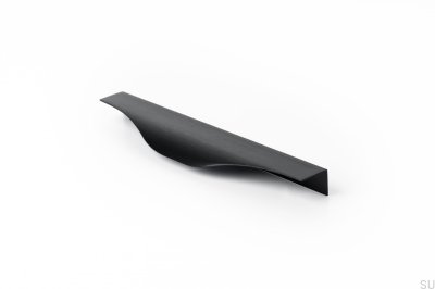 Tirador para mueble Edge Noma 0254 128 Aluminio Negro Cepillado