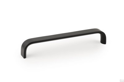 Sense Mini 160 tirador de aluminio a lo largo negro