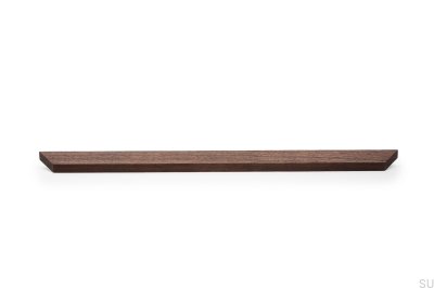 Tirador para mueble rectangular Barcco 480 Madera nogal