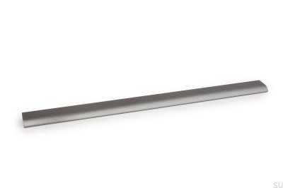 Tirador para muebles Ona 1056 Edge anodizado gris cepillado