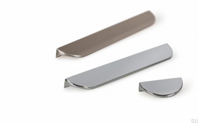 Tirador para mueble longitudinal Nick 160 Brushed Nickel