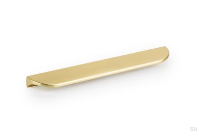 Tirador para mueble longitudinal Nick 160 Gold Brushed
