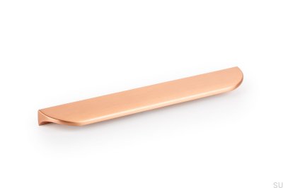 Tirador para mueble largo Nick 160 Cobre cepillado