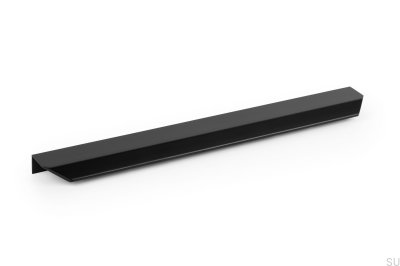 Tirador para mueble Vann 350 Edge Aluminio Negro