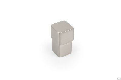 Pomo para mueble Boxx níquel cepillado