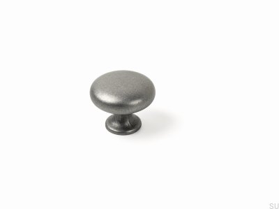 Pomo para mueble Duke Plata envejecida
