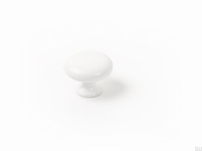 Pomo para mueble Duke Metal blanco