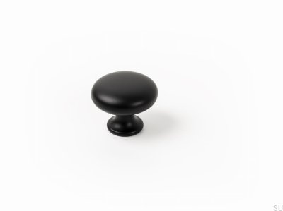 Pomo para mueble Duke Metal negro