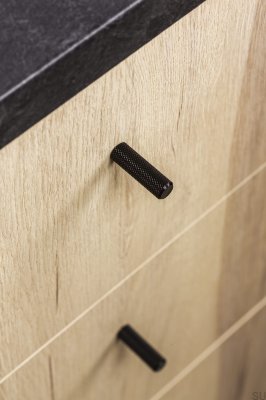 Pomo para mueble Graf Mini Metal Negro