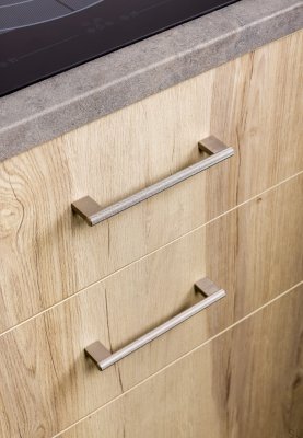 Tirador para mueble largo Graf Mini 160 Silver