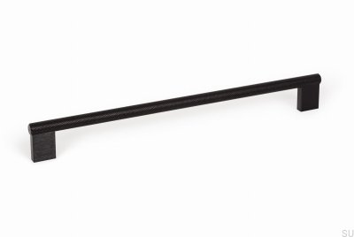 Tirador para mueble largo Graf Mini 256 Negro